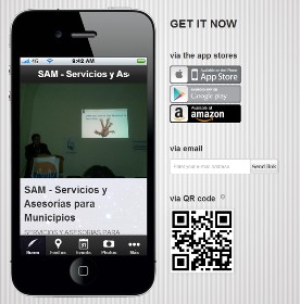 Aplicaci�n de SAM para m�viles